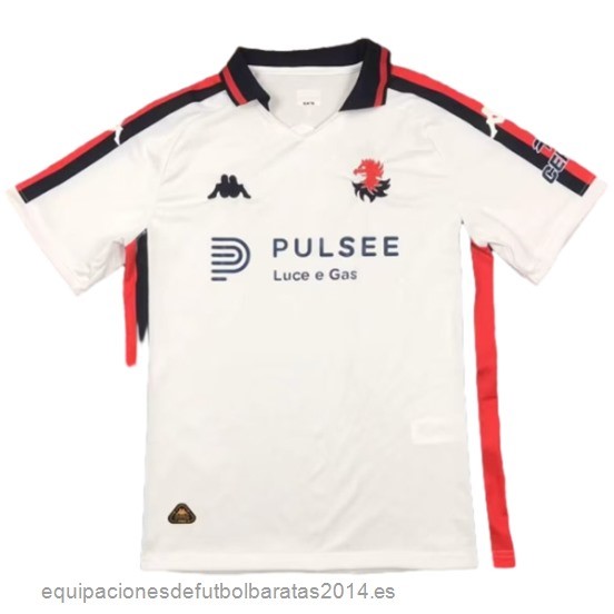 Nuevo Tailandia 2ª Camiseta Genoa 24/25 Blanco Baratas